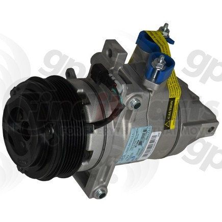 Global Parts Distributors 6513223 A/C Compressor-New Global 6513223 fits 15-18 Ford F-150 2.7L-V6