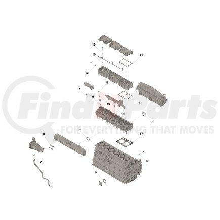 Cummins 4024922 Single Head Gasket Set