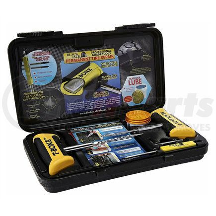 Black Jack Tire Repair KT-340 Tire Repair Kit - w/ T-Bone Handles & Screwdriver