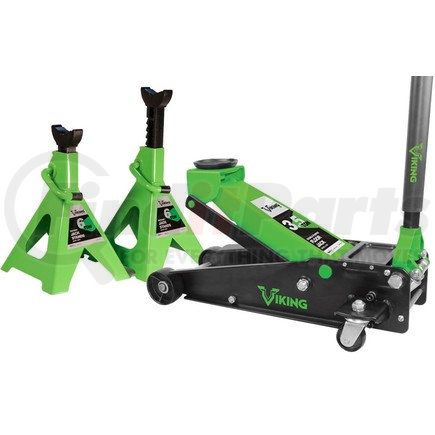 Viking 53350JPK 3.5 Ton Service Jack & 6 Ton Jack Stand Combo