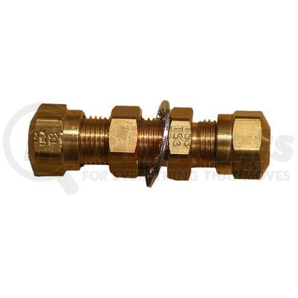 Newstar S-24617 Bulkhead Union Brass Compression Fitting