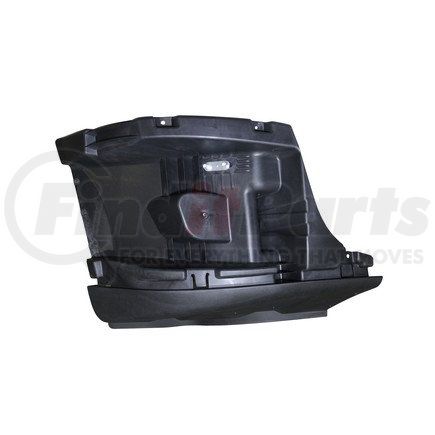 Newstar S-22972 Reinforcement End Bumper without Fog Lamp Hole, RH