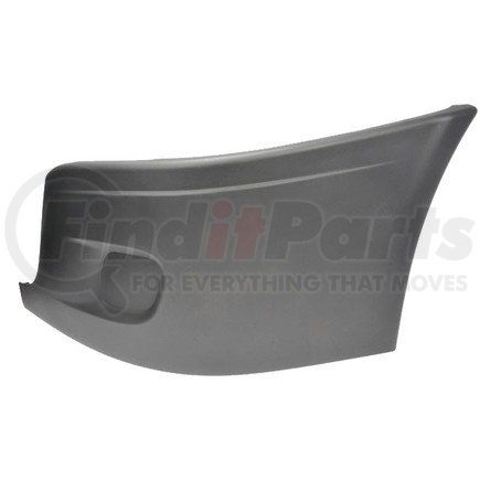 Newstar S-22994 Bumper End Cover, Grey without Fog Lamp Hole, LH