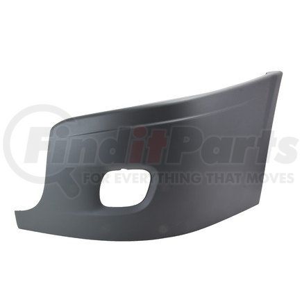 Newstar S-28095 Bumper End Cap with Fog Lamp Hole, LH, Gray