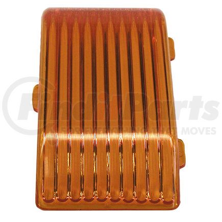 Peterson Lighting 384-15A 384-15 Rectangular Porch/Utility Replacement Lenses - Amber Replacement Lens