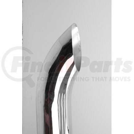 Power Products 56017 5" Chrome Stack - Curved ID