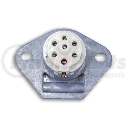 Power Products EL23712 7-Way Metal Sockets Two Hole Mount — ISO 3731