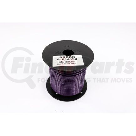 Power Products EL614190 GPT Primary Wire - Purple, 14 Ga, 100' Roll