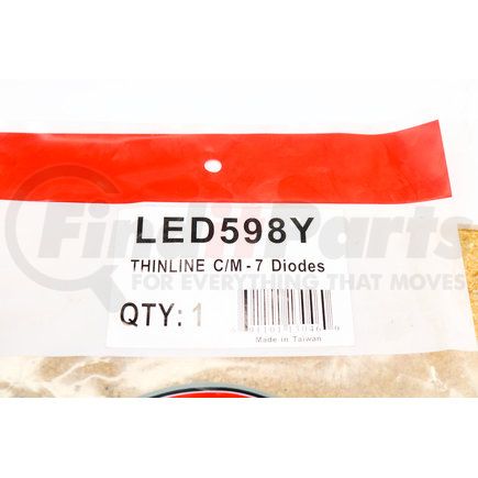 Power Products LED598Y Thinline Mc Lamp 7 Led