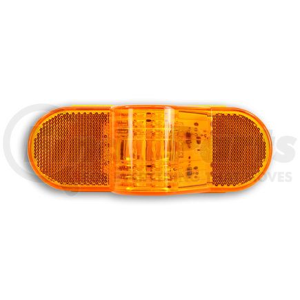 Power Products LED65Y 6" Oval Mid-Turn Amb 9 Led