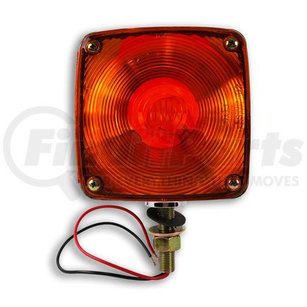 Power Products LT1832 Ped Turn Lamp Square Single Stud Chrome