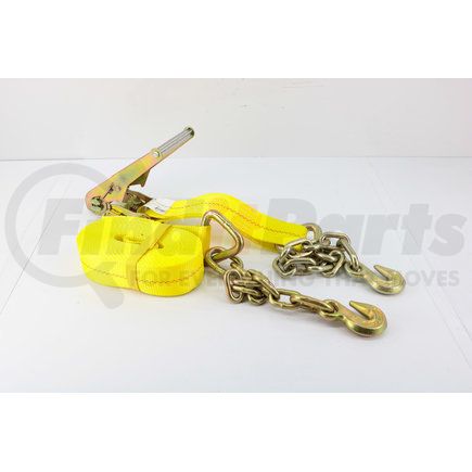 Power Products LCR227CA Ratchet Strap with Anchor Chain and Long Wide Handle