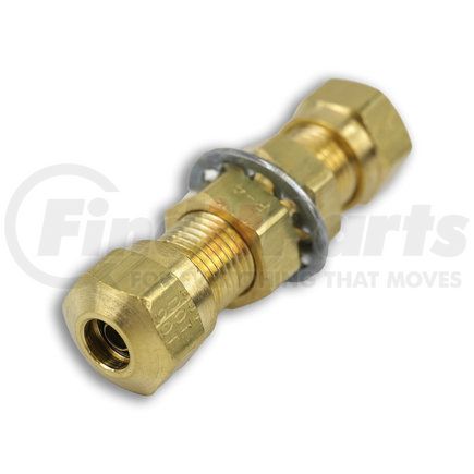 Power Products N62BH-4 Nylon Air Brake Bulkhead Union 1/4