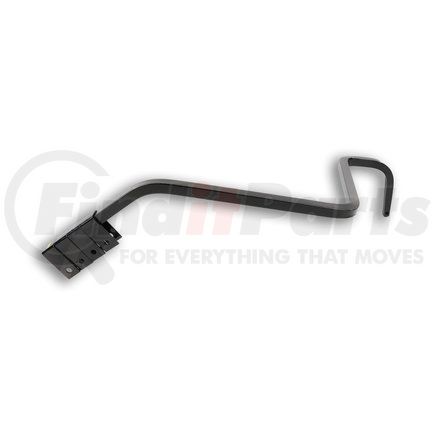 Power Products A90LP Bar Type Mud Flap Hanger Single Arm Left, 12” Offset, Angled .750” Bar