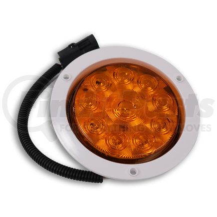 Power Products F40Y 4 Led Stop Tail Turn White Flange