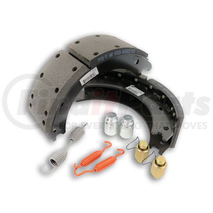 Power Products D4702Q1 New Lined Brake Shoe Kit - Premium Mix - 20K Rated; 4702Q