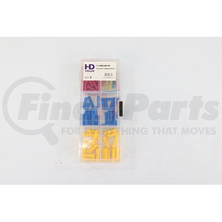 HD Value HDV-BC76 76 Piece Assorted Butt Connectors