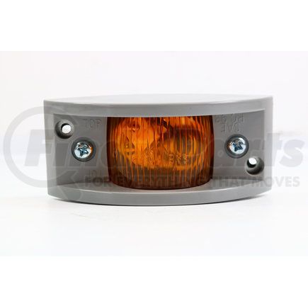 Power Products LT576Y Armored Clearance Lamp Gray Bezel Amber