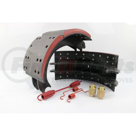 HD Value HDV4709E223S New Lined Brake Shoe Kit - Standard Mix - 23K Rated; 4709E2