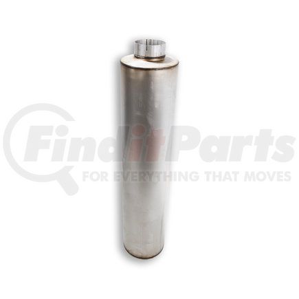 HD Value HDVM465 Muffler - TYPE 1 — END INLET / END OUTLET / ON CENTER