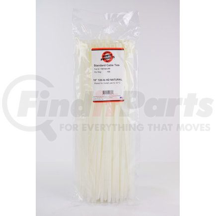 Power Products TW15H-PP Natural Nylon Cable Tie