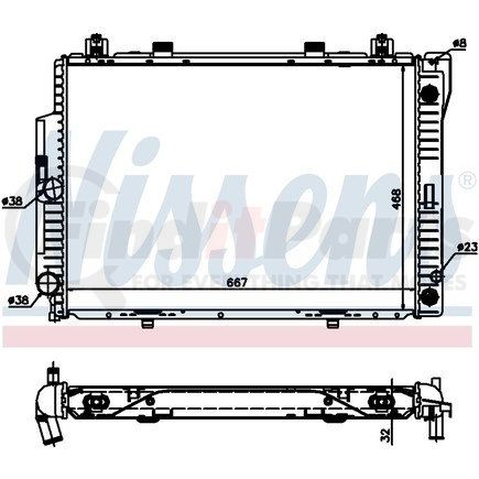 Nissens 62713A Radiator