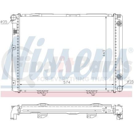 Nissens 62721A Radiator