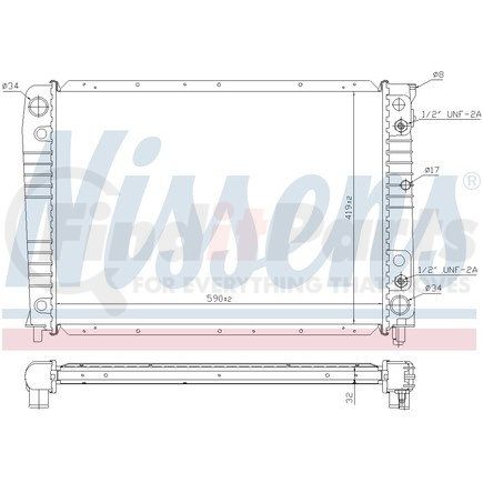 Nissens 65538A Radiator