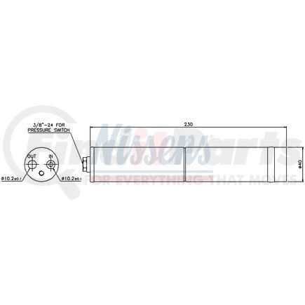 Nissens 95383 RECDRYER