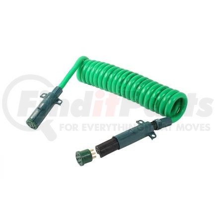 Phillips Industries 30-4621-1 Cable Assembly-ABS PERMACOIL™, Coiled, 15 Ft., 4/12, 2/10 & 1/8 ga., with Zinc Die-Cast Plugs
