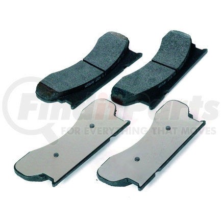 Performance Friction 045020 Disc Brake Pads Performance Friction Carbon Metallic