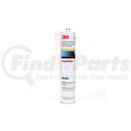 3M 08365 3M Urethane Seam Sealer, 08367, Black, 310 mL Cartridge, 12 per case