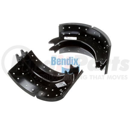 Bendix 819784N Brake Shoe and Lining Assembly, Service New