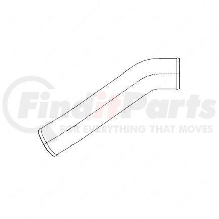 Freightliner 01-23665-000 TUBE-CAC,RH,3176J FLD