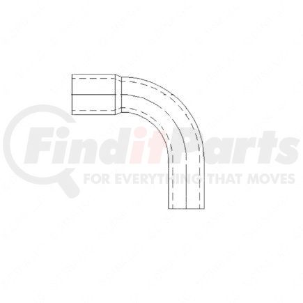 Freightliner 01-24993-000 HOSE-ELB,