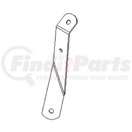 Freightliner 1712971000 BRACKET SUPT HALF FENDER