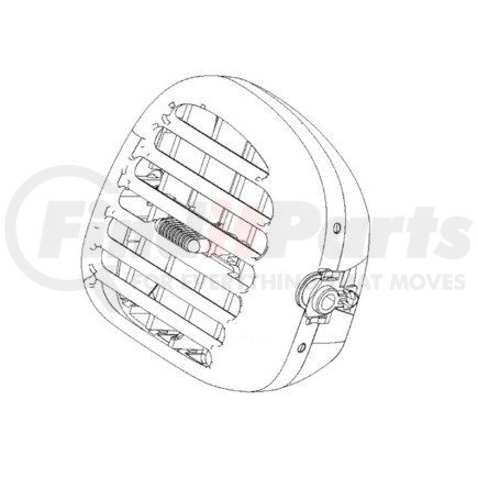 Freightliner 22-69625-001 VENT-DASH