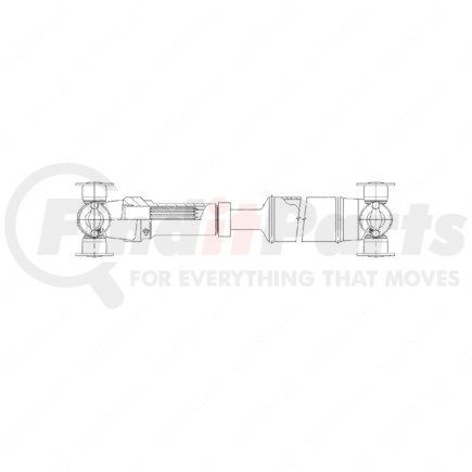 Freightliner A0909185262 DRIVESHAFT STL