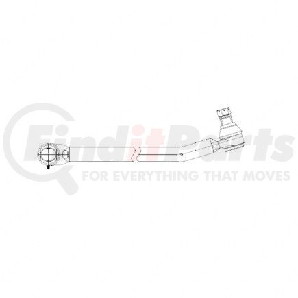 Freightliner A1412349000 ROD-STEERING CONNECTION.DRAG LINK