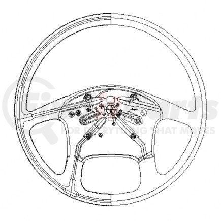 Freightliner A14-14138-000 WHEEL-STEERING