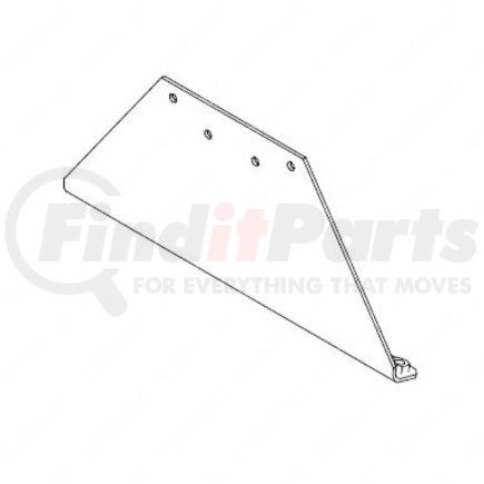 Freightliner A1522398000 BRACKET OIL PAN GUARD