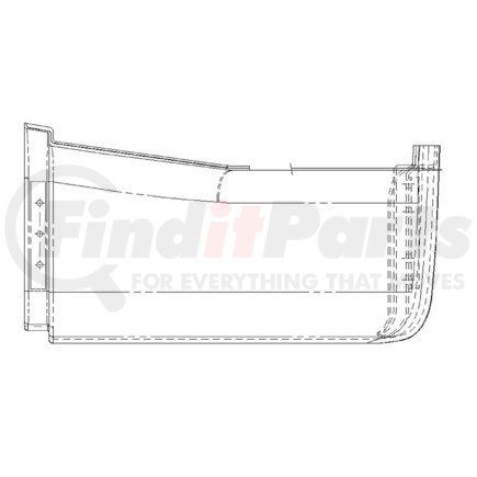 Freightliner A18-27797-000 COWL SIDE-LH,112 SD