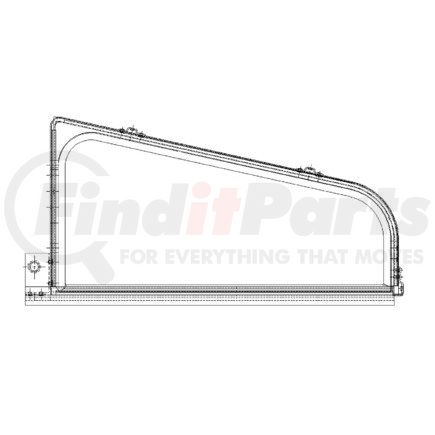 Freightliner A18-27824-000 WINDOW AS