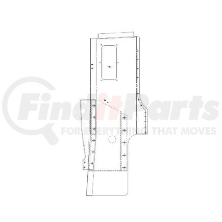 Freightliner A1828322005 PANEL COWL