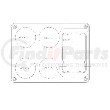 Freightliner A22-36287-004 PANEL ASS