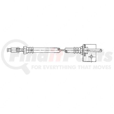 Freightliner A-680-420-10-48 HOSE ASSY