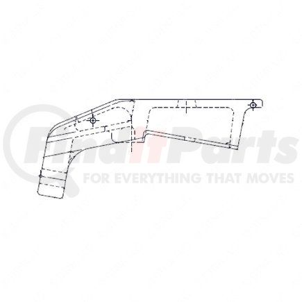 Freightliner A6813250819 SEAT AX F/L RR SUSP