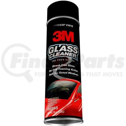 3M 08888 GLASS CLEANER 19 OZ AEROSOL