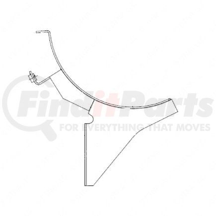 Freightliner WWS224143475 BRACKET 15 AIR CLEA