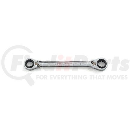 GEARWRENCH 85212 QuadBox™ Ratcheting Wrench; 16 mm, 17 mm, 18 mm, 19 mm
